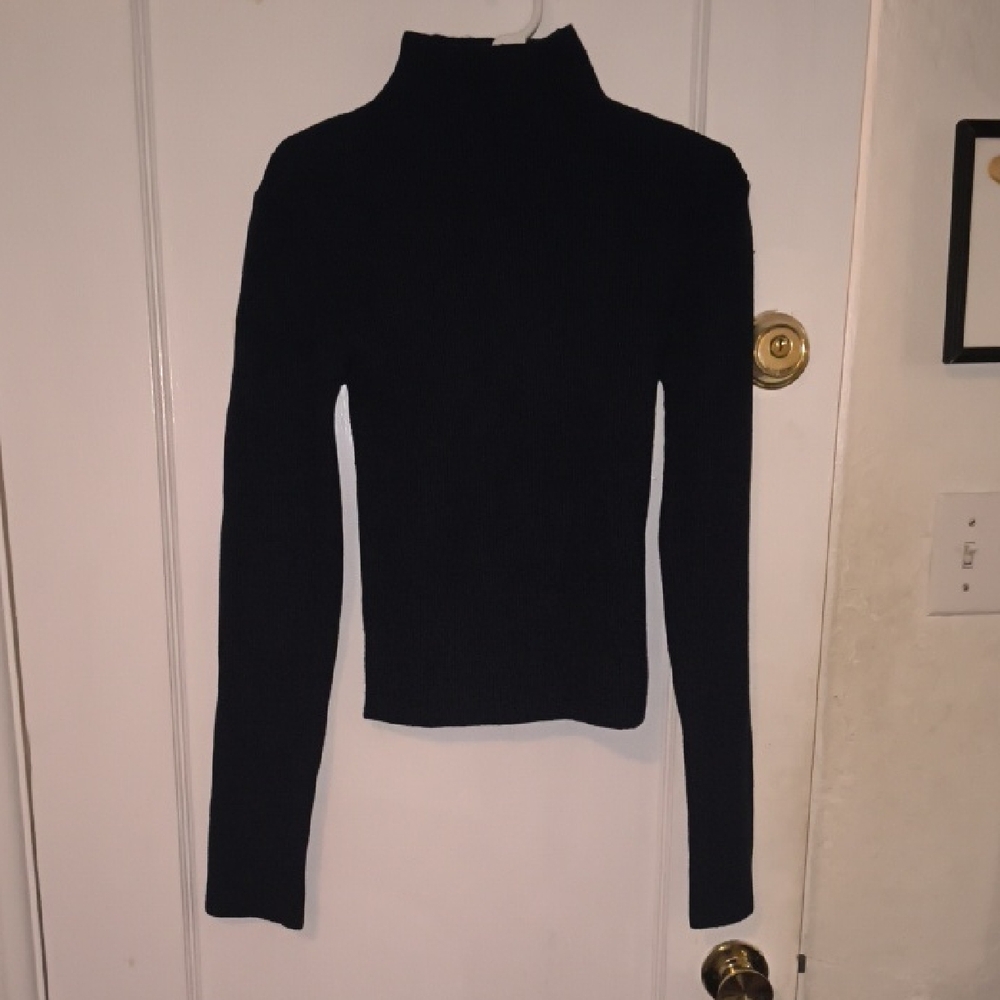 Claire Rose | Chic Black Turtleneck Sweater